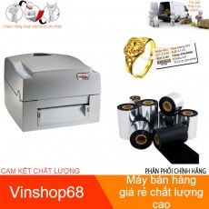 Combo TV02 trọn bộ máy in tem nhãn vàng bạc trang sức Máy in EZ1100 + Decal 40x11 + Mực in Resin 368